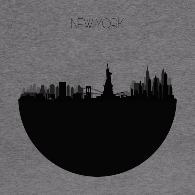 New York Skyline V2 by inspirowl